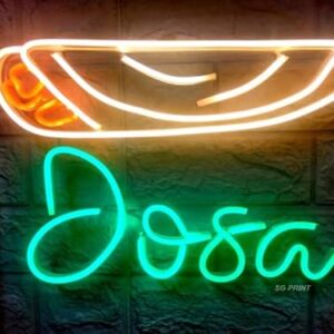 LUXURY SIGN INDIA Dosa Neon Signs Light LED Art - For Dosa Shop